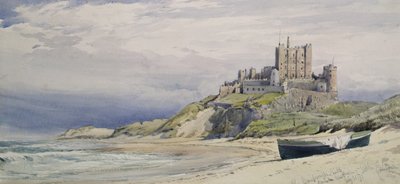 Bamburgh Castle door John Callow